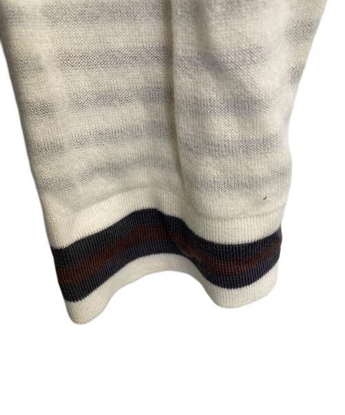 LOUIS VUITTON（ルイ ヴィトン）LOUIS VUITTON (ルイ ヴィトン) 薄手ニット ベージュ サイズ:SIZE Lの古着・服飾アイテム