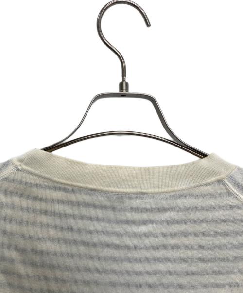 LOUIS VUITTON（ルイ ヴィトン）LOUIS VUITTON (ルイ ヴィトン) 薄手ニット ベージュ サイズ:SIZE Lの古着・服飾アイテム