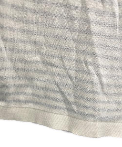 LOUIS VUITTON（ルイ ヴィトン）LOUIS VUITTON (ルイ ヴィトン) 薄手ニット ベージュ サイズ:SIZE Lの古着・服飾アイテム
