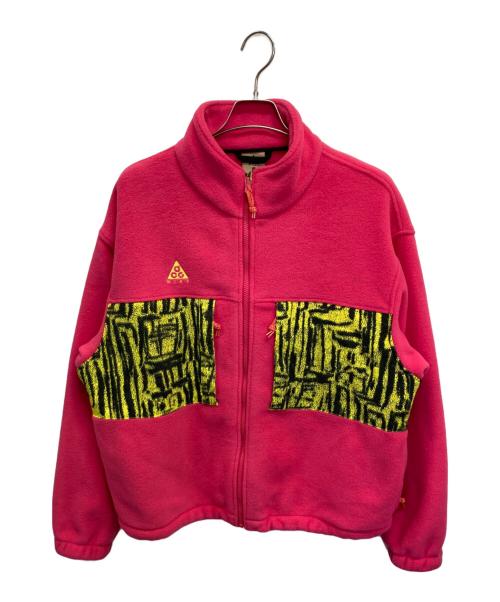 NIKE ACG（ナイキエーシージー）NIKE ACG (ナイキエーシージー) フリースジャケット ピンク サイズ:SIZE XLの古着・服飾アイテム