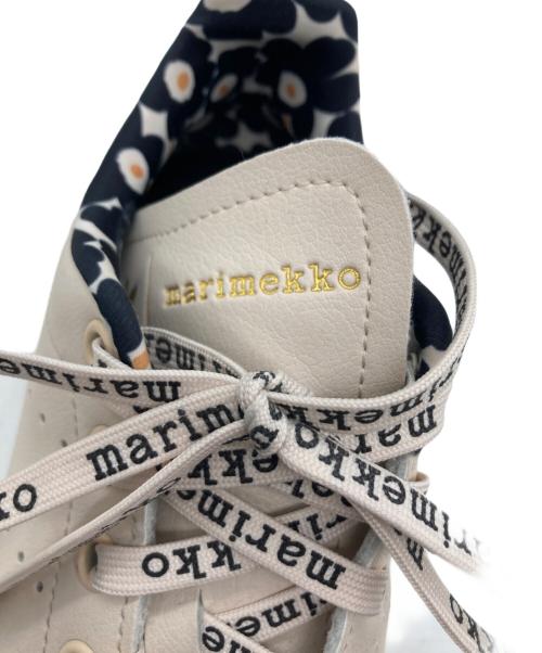 marimekko（マリメッコ）marimekko (マリメッコ) adidas originals (アディダスオリジナル) ローカットスニーカー アイボリー サイズ:23の古着・服飾アイテム