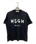 MSGMエムエスジーエム）の古着「半袖Tシャツ」｜ブラック