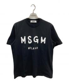 MSGM（エムエスジーエム）の古着「半袖Tシャツ」｜ブラック