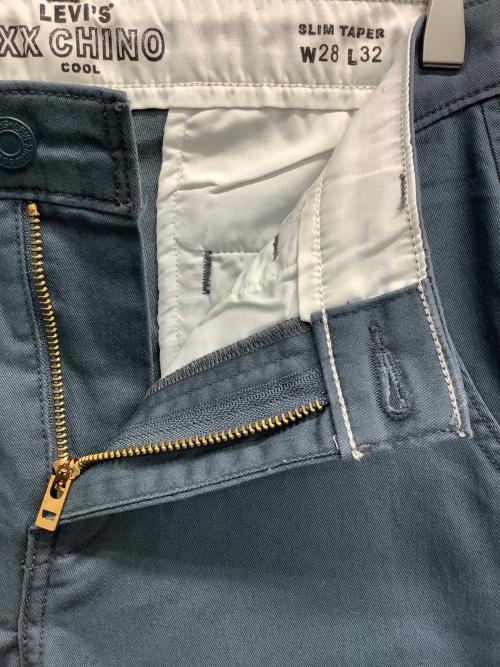 stussy（ステューシー）stussy (ステューシー) ワイドパンツ ブルー サイズ:Lの古着・服飾アイテム