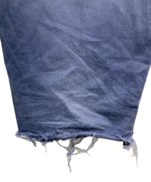 stussy（ステューシー）stussy (ステューシー) ワイドパンツ ブルー サイズ:Lの古着・服飾アイテム