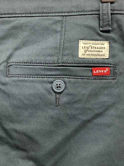 stussy（ステューシー）stussy (ステューシー) ワイドパンツ ブルー サイズ:Lの古着・服飾アイテム