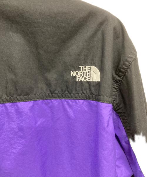 THE NORTH FACE（ザ ノース フェイス）THE NORTH FACE (ザ ノース フェイス) 長袖シャツ パープル×ブラック サイズ:Lの古着・服飾アイテム