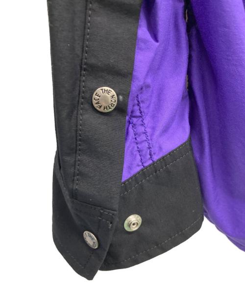 THE NORTH FACE（ザ ノース フェイス）THE NORTH FACE (ザ ノース フェイス) 長袖シャツ パープル×ブラック サイズ:Lの古着・服飾アイテム