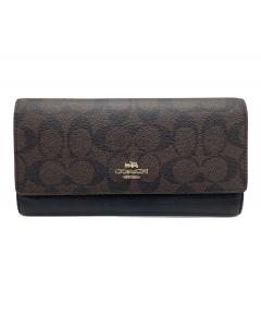 中古・古着通販】COACH (コーチ) 長財布 パープル｜ブランド・古着通販