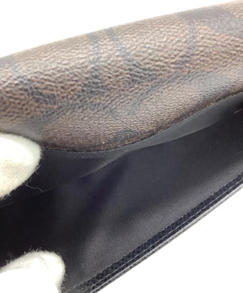 COACH（コーチ）COACH (コーチ) 長財布 ブラック×ブラウンの古着・服飾アイテム
