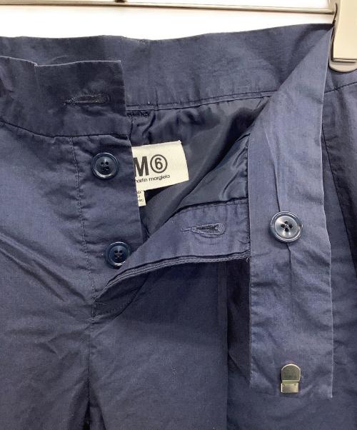 MM6 Maison Margiela（エムエムシックスメゾンマルジェラ）MM6 Maison Margiela (エムエムシックスメゾンマルジェラ) パンツ ネイビー サイズ:40の古着・服飾アイテム