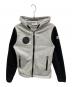 MONCLER（モンクレール）の古着「ジップパーカー」｜グリーン×グレー×ブラック