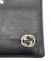 中古・古着 GUCCI (グッチ) 2つ折り財布 ブラック：9000円