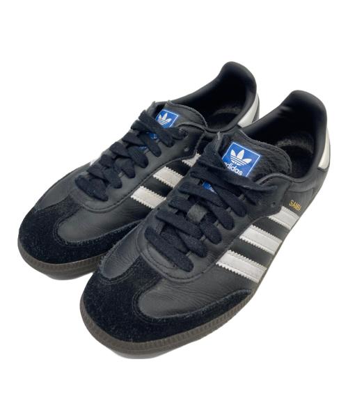 adidas（アディダス）adidas (アディダス) ローカットスニーカー ブラック×ホワイト サイズ:23.0の古着・服飾アイテム