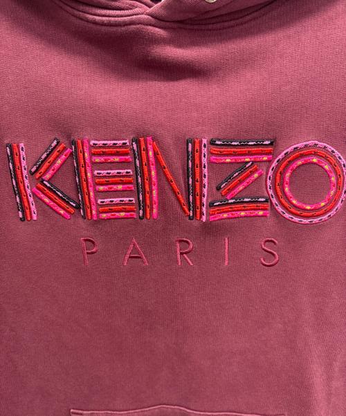KENZO（ケンゾー）KENZO (ケンゾー) プルオーバーパーカー ボルドー サイズ:SIZE Mの古着・服飾アイテム