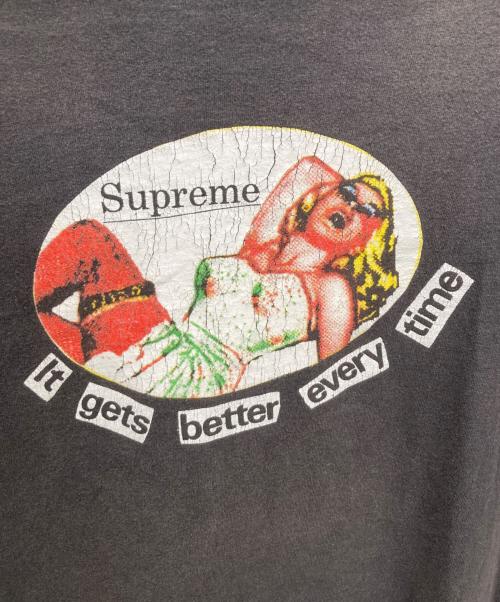 SUPREME（シュプリーム）Supreme (シュプリーム) 半袖カットソー グレー サイズ:XLの古着・服飾アイテム