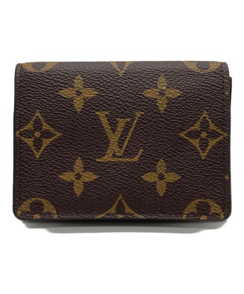 LOUIS VUITTON（ルイ ヴィトン）LOUIS VUITTON (ルイ ヴィトン) カードケース ブラウンの古着・服飾アイテム