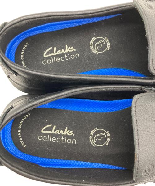 CLARKS（クラークス）CLARKS (クラークス) ローファー ブラック サイズ:26.5cmの古着・服飾アイテム