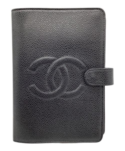 CHANEL（シャネル）CHANEL (シャネル) 手帳カバー ブラックの古着・服飾アイテム
