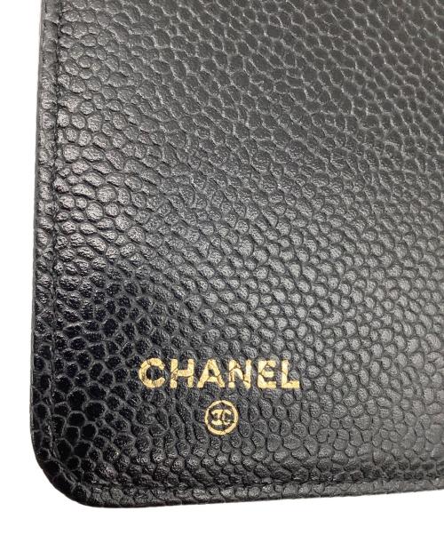 CHANEL（シャネル）CHANEL (シャネル) 手帳カバー ブラックの古着・服飾アイテム