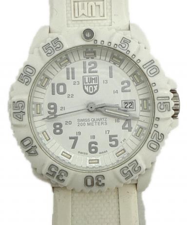中古・古着通販】LUMINOX (ルミノックス) 腕時計 ホワイト｜ブランド