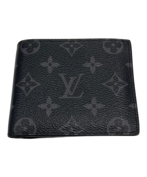 LOUIS VUITTON（ルイ ヴィトン）LOUIS VUITTON (ルイ ヴィトン) 2つ折り財布 ブラックの古着・服飾アイテム