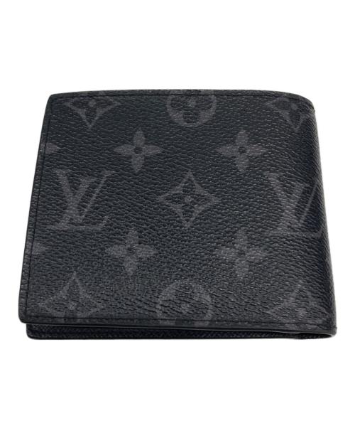 LOUIS VUITTON（ルイ ヴィトン）LOUIS VUITTON (ルイ ヴィトン) 2つ折り財布 ブラックの古着・服飾アイテム