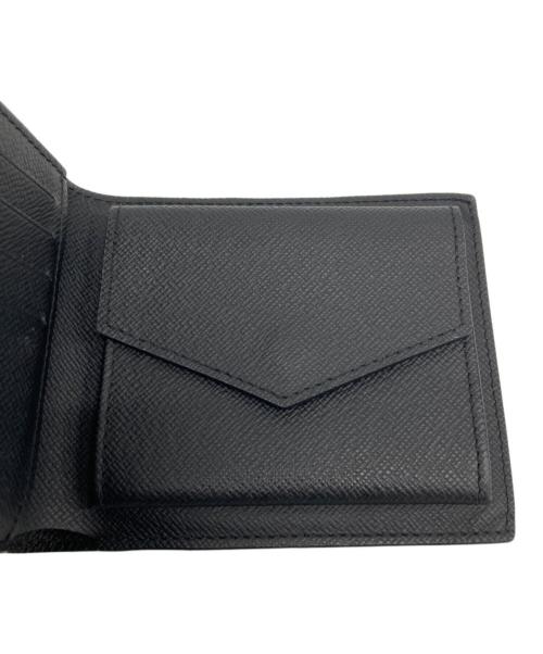 LOUIS VUITTON（ルイ ヴィトン）LOUIS VUITTON (ルイ ヴィトン) 2つ折り財布 ブラックの古着・服飾アイテム