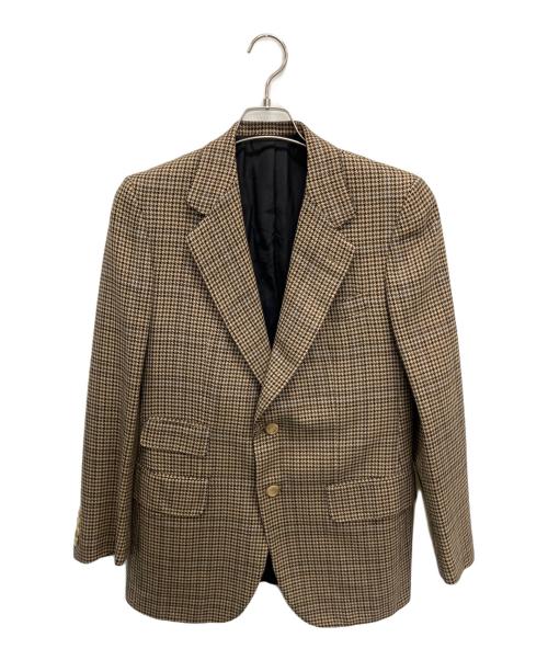 dunhill（ダンヒル）dunhill (ダンヒル) テーラードジャケット ブラウン サイズ:SIZE 46の古着・服飾アイテム