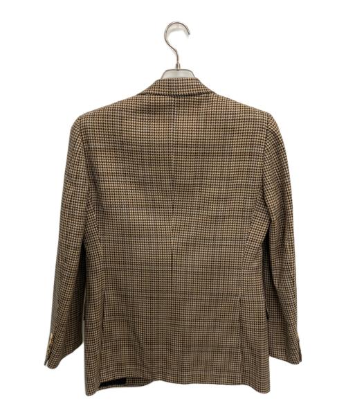 dunhill（ダンヒル）dunhill (ダンヒル) テーラードジャケット ブラウン サイズ:SIZE 46の古着・服飾アイテム