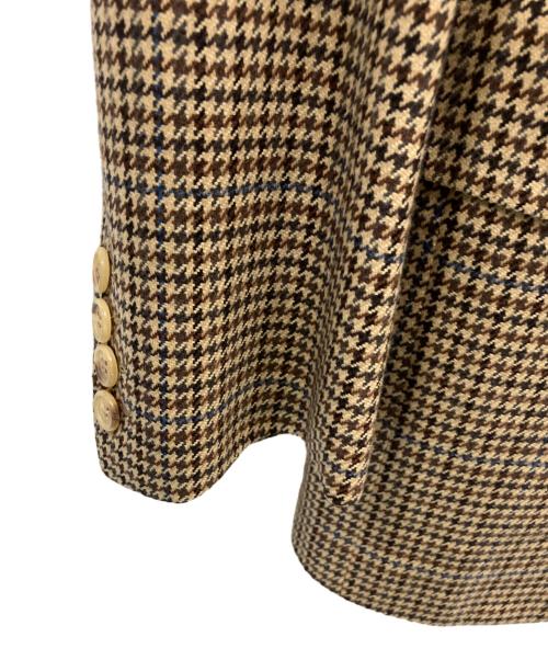 dunhill（ダンヒル）dunhill (ダンヒル) テーラードジャケット ブラウン サイズ:SIZE 46の古着・服飾アイテム