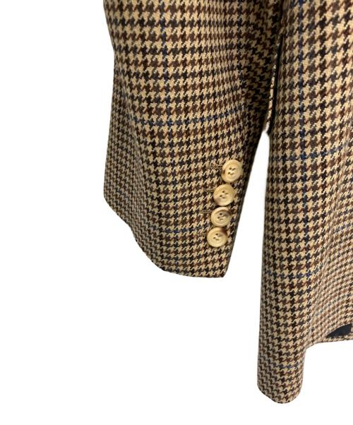 dunhill（ダンヒル）dunhill (ダンヒル) テーラードジャケット ブラウン サイズ:SIZE 46の古着・服飾アイテム