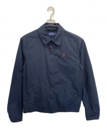 POLO RALPH LAUREN（ポロ・ラルフローレン）の古着「スイングトップ」｜ネイビー