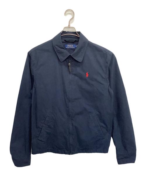 POLO RALPH LAUREN（ポロ・ラルフローレン）POLO RALPH LAUREN (ポロ・ラルフローレン) スイングトップ ネイビー サイズ:Mの古着・服飾アイテム