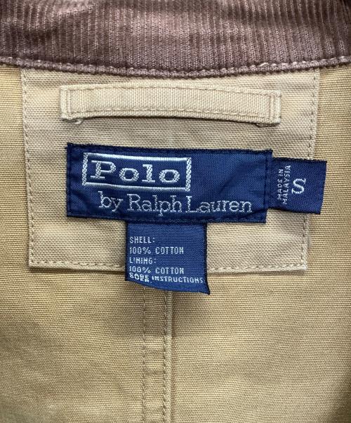 POLO RALPH LAUREN（ポロ・ラルフローレン）POLO RALPH LAUREN (ポロ・ラルフローレン) ハンティングジャケット ベージュ サイズ:SIZE Sの古着・服飾アイテム