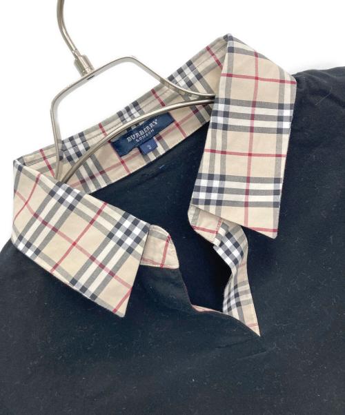 BURBERRY LONDON（バーバリーロンドン）BURBERRY LONDON (バーバリーロンドン) ノバチェックスキッパーシャツ ブラック サイズ:SIZE 2の古着・服飾アイテム