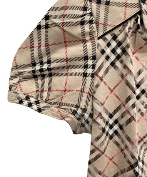 BURBERRY BLUE LABEL（バーバリー ブルー レーベル）BURBERRY BLUE LABEL (バーバリー ブルー レーベル) ポロシャツ ベージュ サイズ:SIZE 38の古着・服飾アイテム