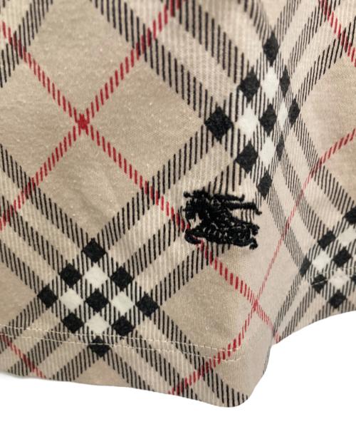 BURBERRY BLUE LABEL（バーバリー ブルー レーベル）BURBERRY BLUE LABEL (バーバリー ブルー レーベル) ポロシャツ ベージュ サイズ:SIZE 38の古着・服飾アイテム