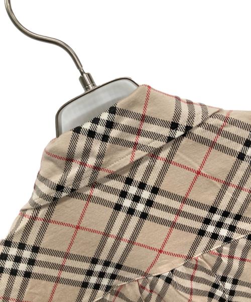 BURBERRY BLUE LABEL（バーバリー ブルー レーベル）BURBERRY BLUE LABEL (バーバリー ブルー レーベル) ポロシャツ ベージュ サイズ:SIZE 38の古着・服飾アイテム