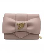 Maison de FLEURメゾンドフルール）の古着「3つ折り財布」｜ピンク