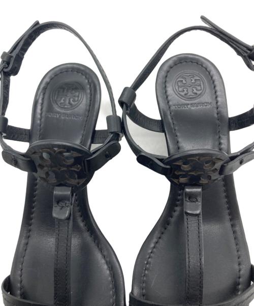 TORY BURCH（トリーバーチ）TORY BURCH (トリーバーチ) ストラップサンダル ブラック サイズ:5Mの古着・服飾アイテム