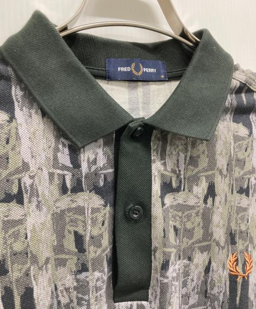 FRED PERRY（フレッドペリー）FRED PERRY (フレッドペリー) ポロシャツ グリーン サイズ:Mの古着・服飾アイテム