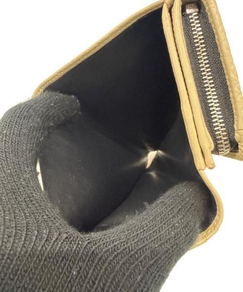 LOEWE（ロエベ）LOEWE (ロエベ) 2つ折り財布 ベージュの古着・服飾アイテム