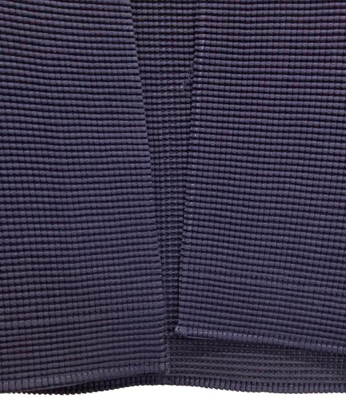me ISSEY MIYAKE（ミーイッセイ ミヤケ）me ISSEY MIYAKE (ミーイッセイ ミヤケ) 半袖ブラウス ネイビー サイズ:SIZE Freeの古着・服飾アイテム