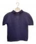 me ISSEY MIYAKE (ミーイッセイ ミヤケ) 半袖ブラウス ネイビー サイズ:SIZE Free：8000円
