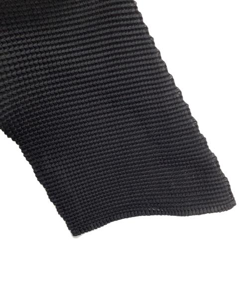 me ISSEY MIYAKE（ミーイッセイ ミヤケ）me ISSEY MIYAKE (ミーイッセイ ミヤケ) 半袖ブラウス ブラック サイズ:SIZE Freeの古着・服飾アイテム