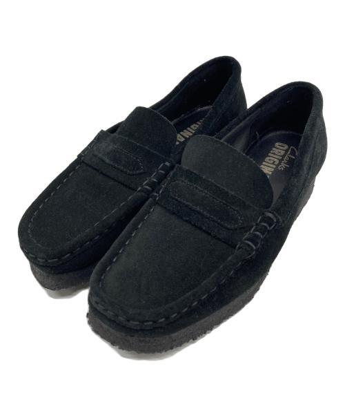 CLARKS（クラークス）CLARKS (クラークス) ローファー ブラック サイズ:22cmの古着・服飾アイテム