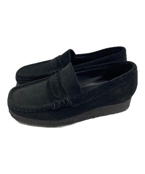 CLARKS（クラークス）CLARKS (クラークス) ローファー ブラック サイズ:22cmの古着・服飾アイテム