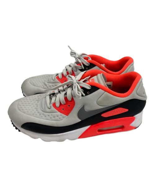 NIKE（ナイキ）NIKE (ナイキ) ローカットスニーカー グレー×オレンジ サイズ:27.5cmの古着・服飾アイテム