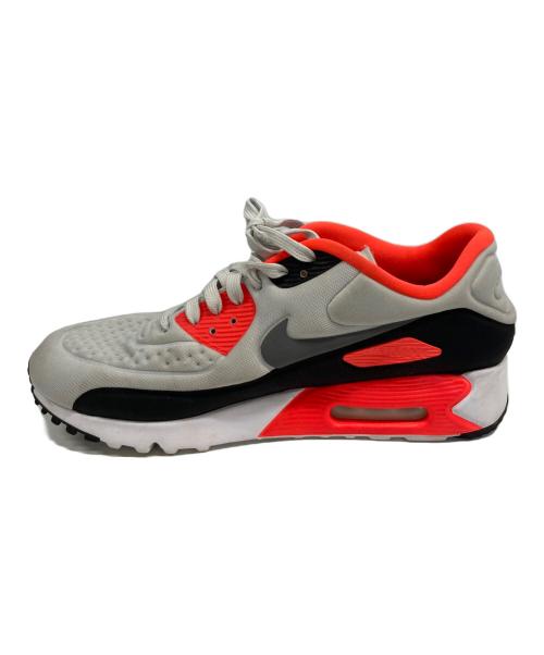 NIKE（ナイキ）NIKE (ナイキ) ローカットスニーカー グレー×オレンジ サイズ:27.5cmの古着・服飾アイテム